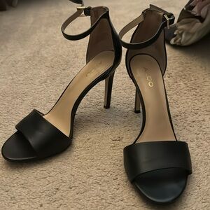 Aldo black high heel